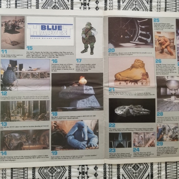 Star Wars Return of the Jedi 1983 Magazine - Picture 2 of 4